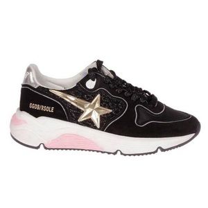 Golden Goose Black Running Sole Sneakers